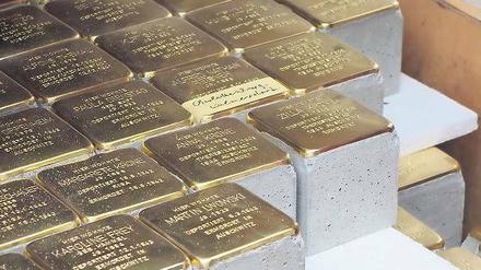 Gegen das Vergessen. Die Stolpersteine Gunter Demnigs.