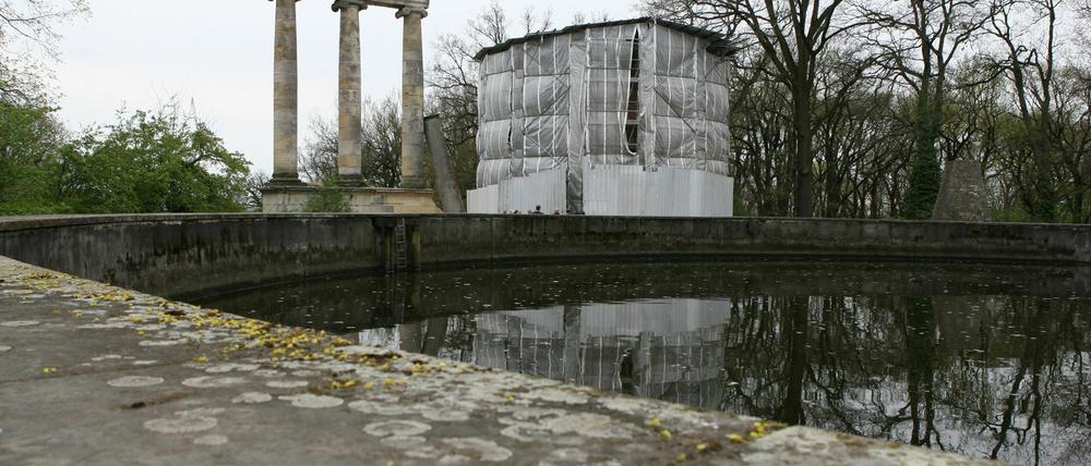 Welterbedenkmal Ruinenberg.