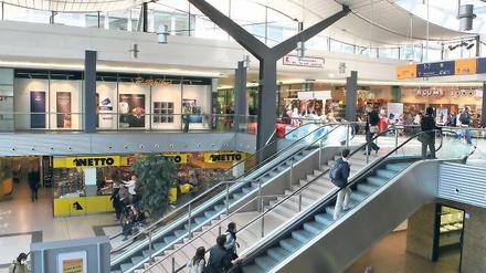Shopping-Center. 65 Läden, Dienstleister und gastronomische Einrichtungen gibt es derzeit in den Potsdamer Bahnhofspassagen – es sollen noch viel mehr werden.