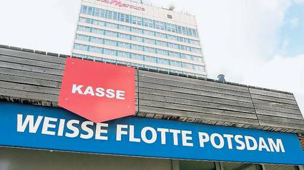 Hafen ohne Hotel. Die Weisse Flotte will am Standort bleiben.
