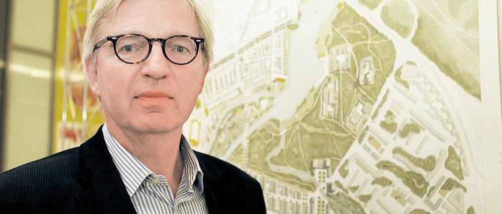 Juror. Architekt Rainer Norten sieht in Potsdam viele Baustellen.