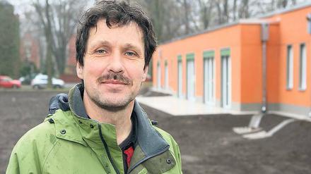 Der Neue. Christian Schirmer leitet Potsdams stationäres Hospiz.