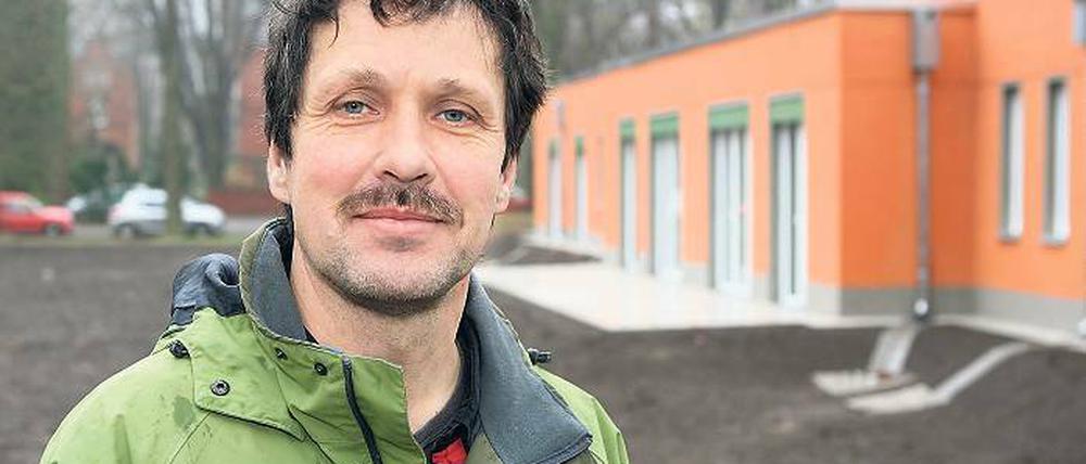 Der Neue. Christian Schirmer leitet Potsdams stationäres Hospiz.
