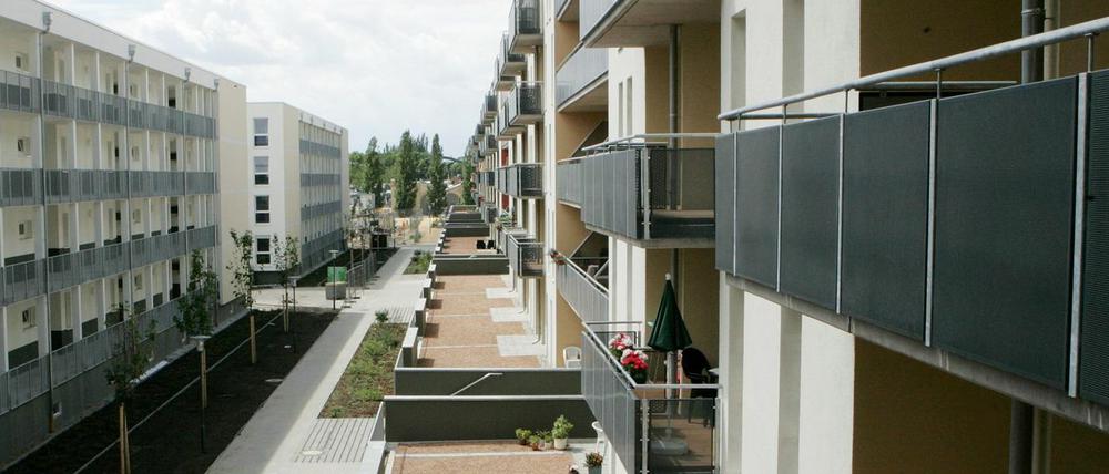 Wohnen am Bahnhof: Das neue "City-Quartier" von Semmelhaack am Hauptbahnhof Potsdam. Preiswerter Wohnraum ist in Potsdam kaum noch zu bekommen.