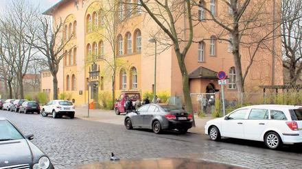 Tatort. Die Humboldthain-Grundschule in Berlin-Wedding.