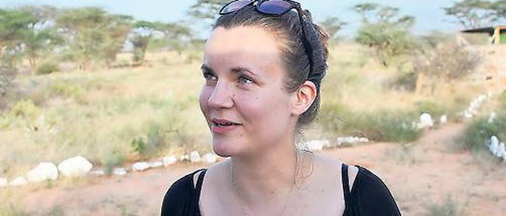 Einmalige Chance. Die Studentin Katja Kruse in Ostafrika.