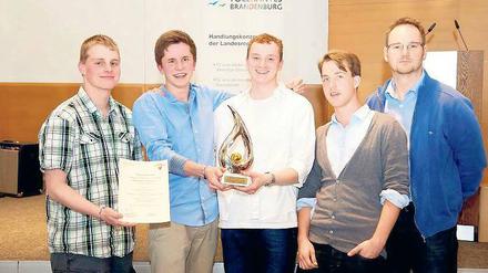 Erster Platz für die Schüler aus dem Filmgymnasium Babelsberg.