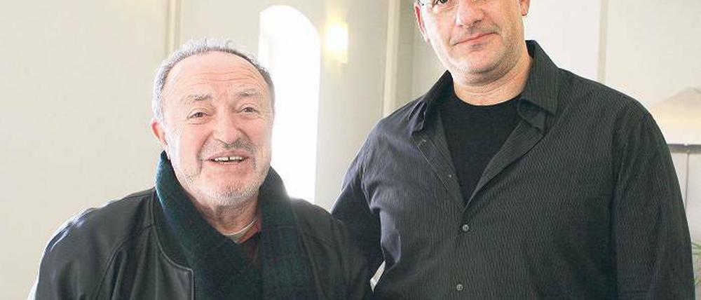 Waren schon einmal dicht beieinander: Michail Tkach (l.) von der Jüdischen, Ud Joffe von der Synagogengemeinde.