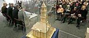 Das Modell der Garnisonkirche.