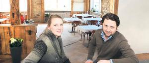 „Im Sommer ist hier die Hölle los.“ Katharina Diekmann und Timm Kleist suchen mit dem „Landleben“ ihre Chance als Gastronomen.