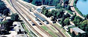 Noch eingleisig. Der Bahnhof Griebnitzsee soll ausgebaut worden.