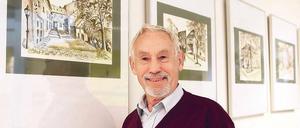 Hinterhöfe statt Schlösser. Der Potsdamer Maler Hans-Joachim Weiß stellt ab Freitag im Bürgerhaus am Schlaatz aus.