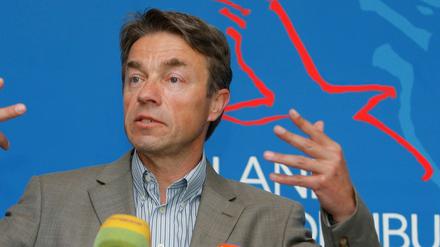 Arbeitsminister Günter Baaske (SPD).