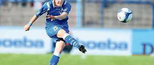 Ungenutzte Chancen. Inka Wesely hatte den Treffer auf dem Fuß.