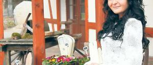 Neu im Amt: Die 20-jährige Beelitzer Spargelkönigin Michèle Zimmermann.