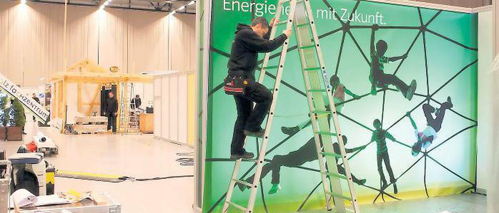 Zukunftsthemen am Bau. 134 Aussteller präsentieren sich bei der Messe.
