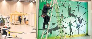 Zukunftsthemen am Bau. 134 Aussteller präsentieren sich bei der Messe.