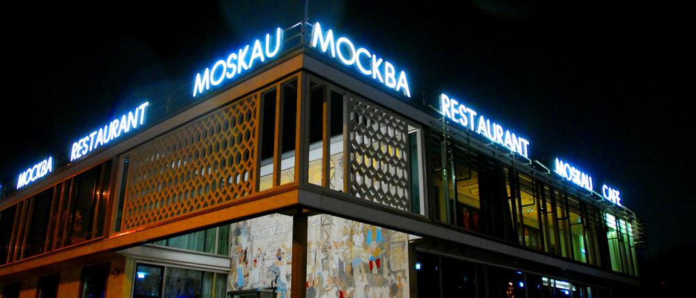Das Café Moskau.