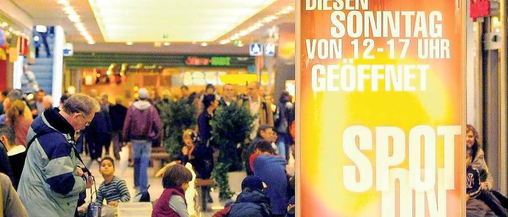 Sechs Sonntage oder zwölf? Ersteres will das Land, letzteres die Stadt und die Mehrheit der Stadtpolitiker.