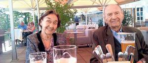 Preußen in Bayern. Die Goerkes sind seit 70 Jahren verheiratet.