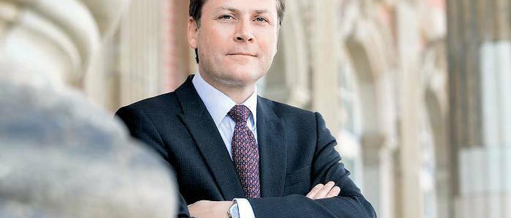 Uni-Präsident Günther.