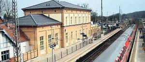 Schöner Zug: Mit dem RE 7 geht es aus Richtung Berlin in den Fläming.