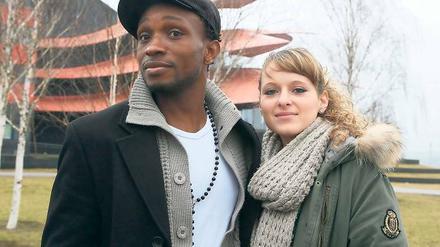 Mit viel Gefühl. Tony Mikimi und Lucie Brandelet wollen den Potsdamern das Tanzen beibringen.