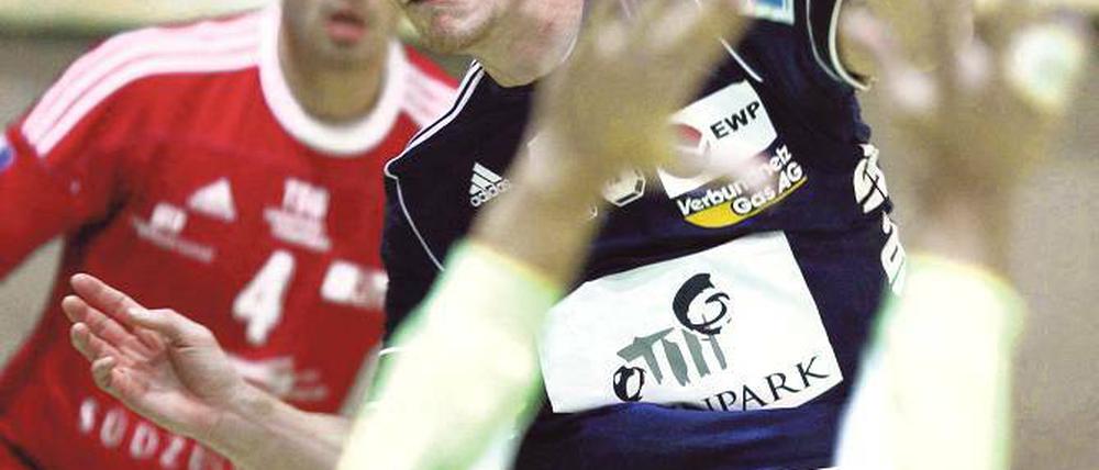 Will wieder spielen. Jan Piske stieg gestern nach seiner Verletzung wieder ins Training ein. Gegen Schwerin möchte er zum Kader gehören.