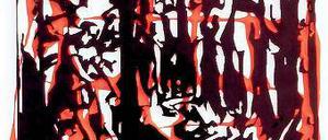 Wie Schmerzpunkte. Die Acrylbilder von Walter Gramming und „ushi f“.