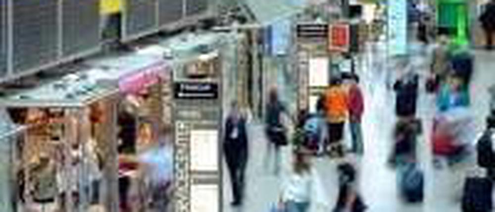 Der Flughafen Tegel.