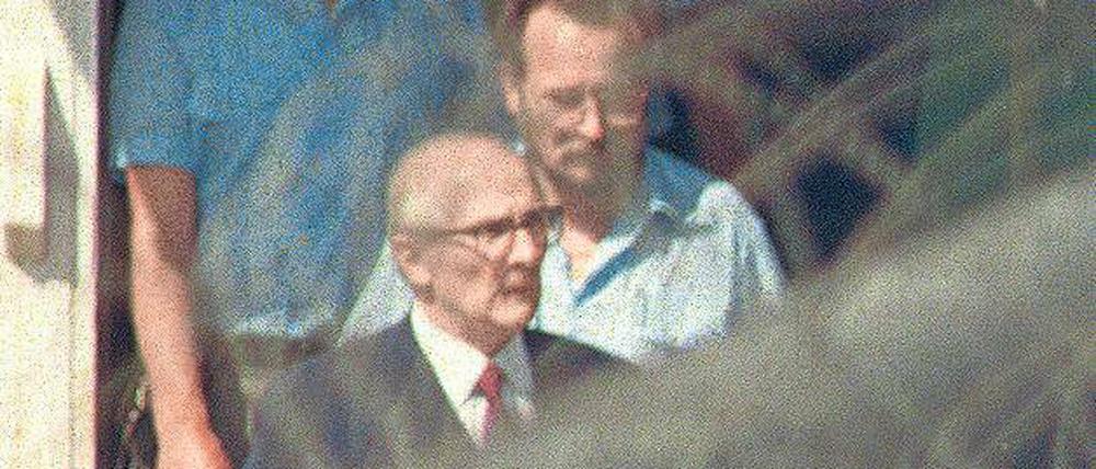 Ungebrochen. Erich Honecker habe der Bruch von 1989 kaum verändert.