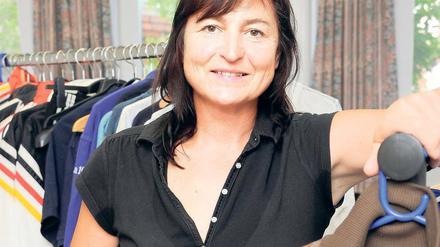 Trainiert fürs vierte Comeback. Birgit Fischer in Mötzow bei Brandenburg.
