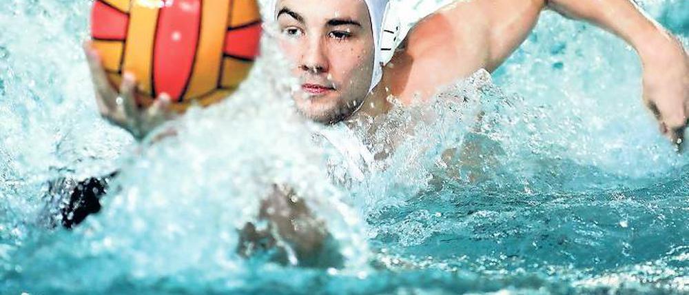 Hoffnungsträger: Beim 8:7 im Hinspiel in Uerdingen traf David Kleine viermal.