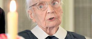 Biblisches Alter. Herta Hätscher ist seit fast 75 Jahren Diakonissin.