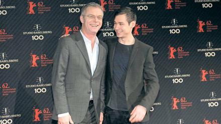 Fühlt sich hier gut aufgehoben. Stephen Daldry (l.) mit David Kross.