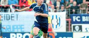 Wieder Nulldreier. Martin Neubert – hier bei einem Oberliga-Heimspiel 2006 im Karl-Liebknecht-Stadion – kickt künftig mit dem SVB 03 II in der Brandenburgliga.