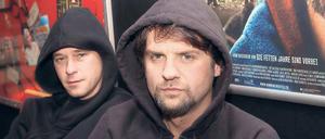 Tourmüde. Hans Weingartner (r.) und Peter Schneider im Thalia