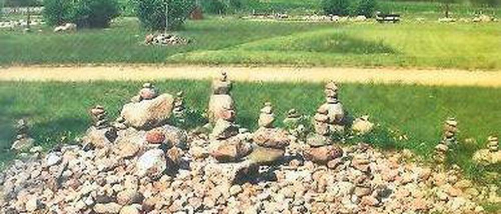Tipp für Besucher: Der Findlingsgarten am Seddiner See.