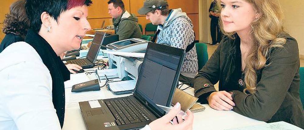 Gut beraten. Die Studienberatung gehört zum Erfolgskonzept der Uni.