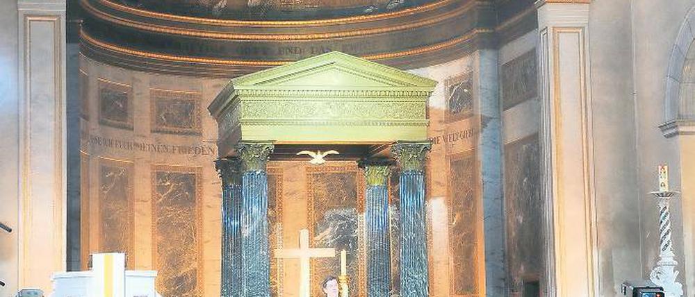 Volle Reihen. Die Friedenskirche war Ort des ZDF-Fernsehgottesdienstes.
