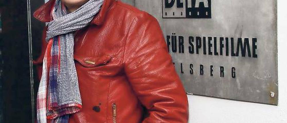 Ein munterer Plauderer. Sylvester Groth wusste das Publikum im Filmmuseum trefflich zu unterhalten.