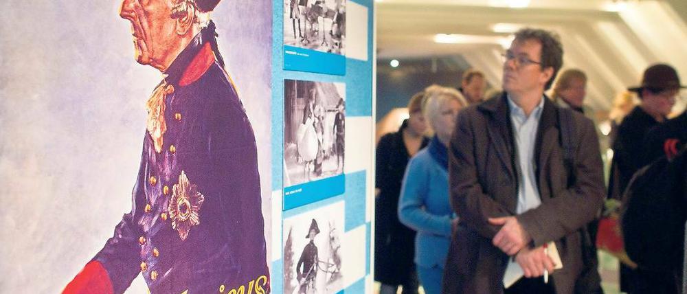 Staatsschauspieler. Die Ausstellung zeigt „Majestät“ Otto Gebühr als Friedrich II. und wie der Monarch im Kino Karriere machte. Doch die Filme sind wohl nur ganz selten als Kunstwerke zu bezeichnen.