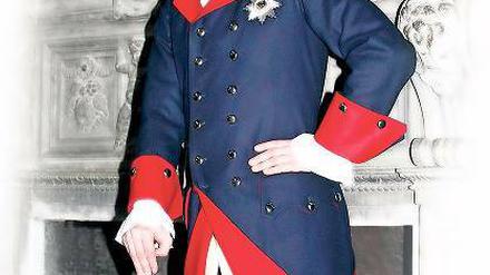 Pabst als König. Daniel Pabst spielt Friedrich und schrieb auch die Musik.