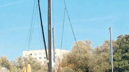 Muss weg. Für den „Sturmvogel“ wird ein neuer Liegeplatz gesucht.