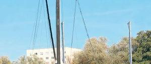 Muss weg. Für den „Sturmvogel“ wird ein neuer Liegeplatz gesucht.
