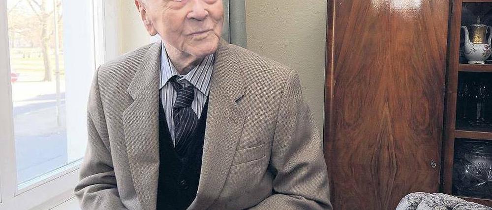 Paul Veit – der älteste Mann von ganz Deutschland.