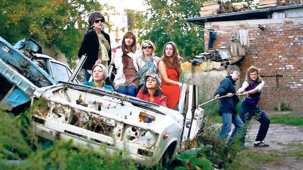 Von wegen Nostalgie. Wenn junge Leute aus ganz Europa die sibirische Stadt Krasnojarsk entdecken.