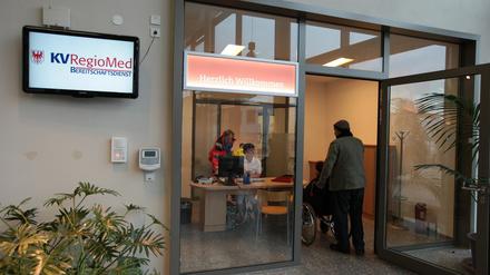 Eröffnet: Brandenburgs erste Bereitschaftspraxis für akute Notfälle am St.-Josef-Krankenhaus in Potsdam.