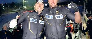 Im Weltcup vorn und Deutsche Meister: Thomas Florschütz und Kevin Kuske (r.).