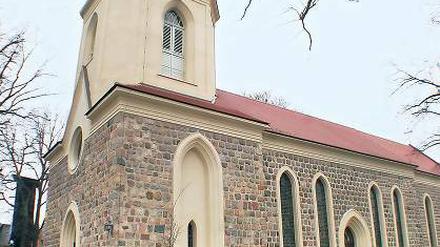 Wahrzeichen: Die Andreaskirche im Zentrum der Teltower Altstadt.